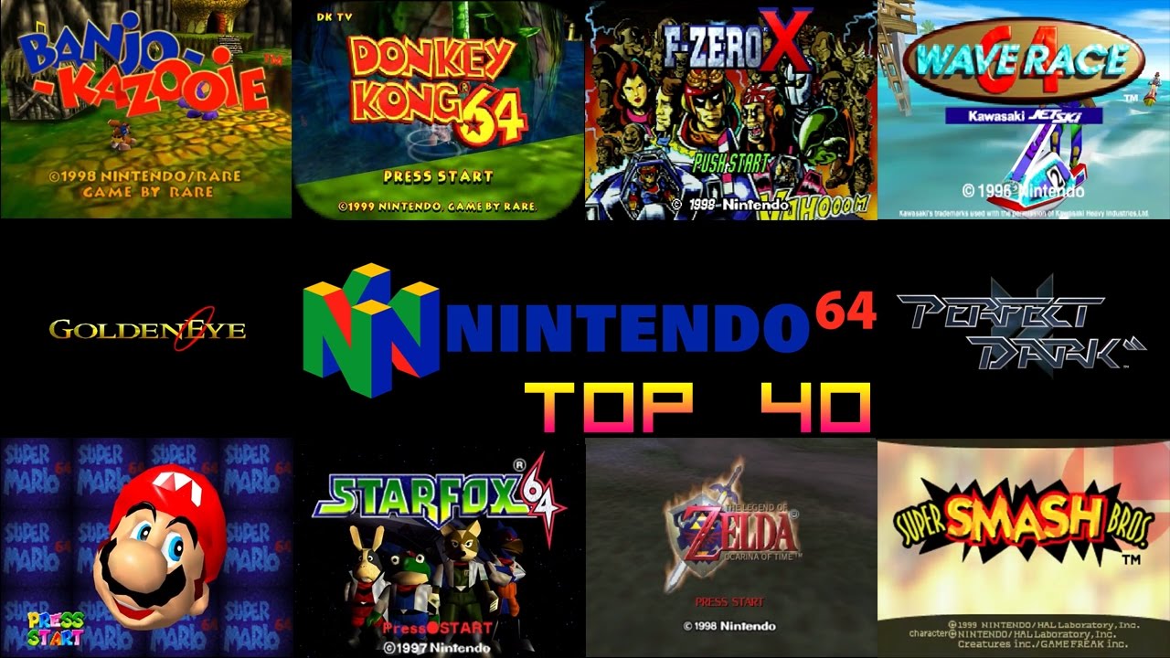 Nintendo 64/N64 Top 40 Games
