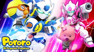 ¡Pororo Rangers al Rescate! | Canción de Héroes para Niños | Pororo Superhéroe