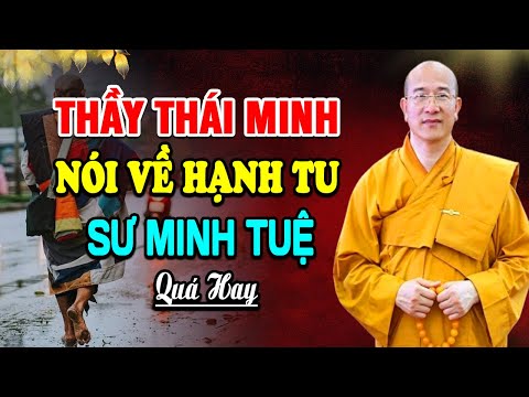 Làm sao biết Sư Minh Tuệ đang tu hạnh gì? Đầu Đà hay Khất Sĩ?Thầy Thích Trúc Thái Minh nói rất rõ