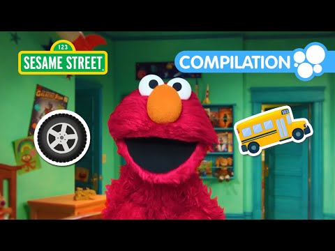 Sesame Street: Wheels on the Bus Songs with Elmo & Friends!