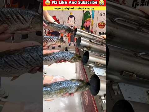 চায়নার বড় বড় রেস্টুরেন্টে কেমন ভাবে মাছ রান্না করা হয় দেখুন 😱#facts