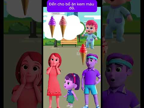Đầu To và những chiếc kem màu sắc #CartoonVuiNhon #HoatHinhVuiNhon #GiaiTriChoBe #shorst