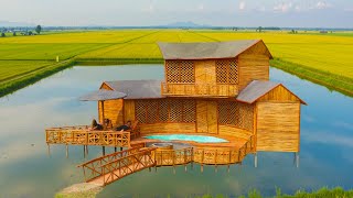 🏝 Stunning Bamboo Resort House on Water | Relax & Enjoy