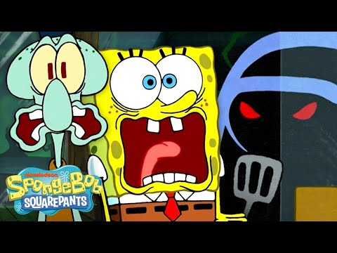 SpongeBob's SCARIEST Episodes Ever 😱 | 60 Minute Compilation | @SpongeBobOfficial