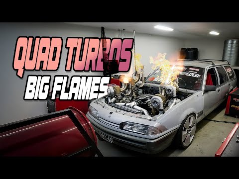 Dyno Tuning the Quad Turbo LS VL Commodore