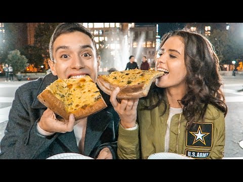 MY AUSTRALIAN WIFE TRIES NEW YORK PIZZA