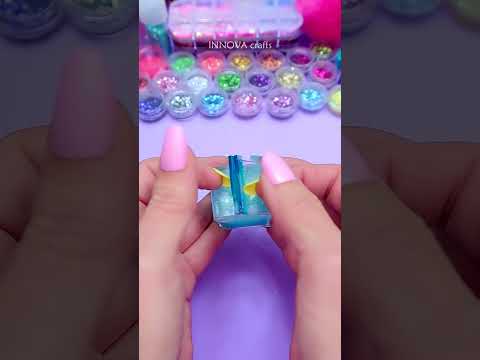 DIY Nano tape Squishy Milk box #shorts #nanotape #satisfying #diy #crafts