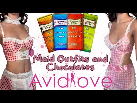 Naiadesaqua Eats Booty Chocolates In Advidlove Maid Outfits!