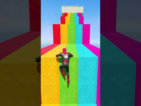 GTA 5 Epic Ragdolls | Spider-Man Jumps/Fails ep 68