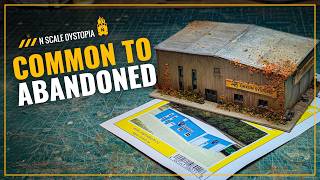 Turning a Pike Stuff Kit into an Abandoned Structure | N Scale