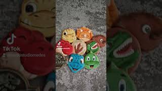 Dino medenjaci.  #art #cakeart #gingerbread #royalicing #cakedecorating #birthday #medenjaci