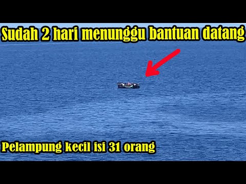 KAMI MENEMUKAN 31 ORG DI TENGAH LAUT