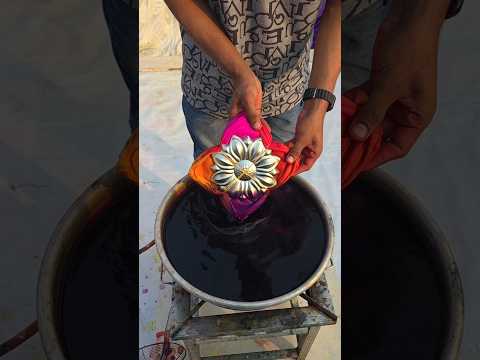 "Easy 4-Petal Folwer Tie-Dye Tutorial" #diy #floral #colors