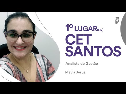 CET-Santos: Conheça Mayla Ussam, aprovada para o cargo de Analista de Gestão - Recursos Humanos