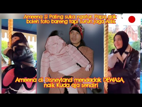 Ameena Si Paling suka ngatur, Papa gak foto bareng suruh jaga aAdk aja #ameenaattahalilintar