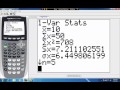 Calculating Range, Variance, and Standard Deviation on TI Calculators
