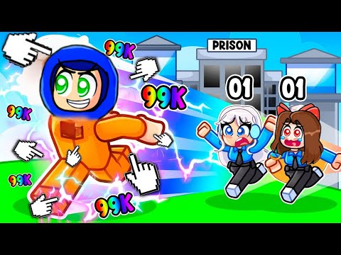 Prisoner Vs Police RACE CLICKER With Ekta...