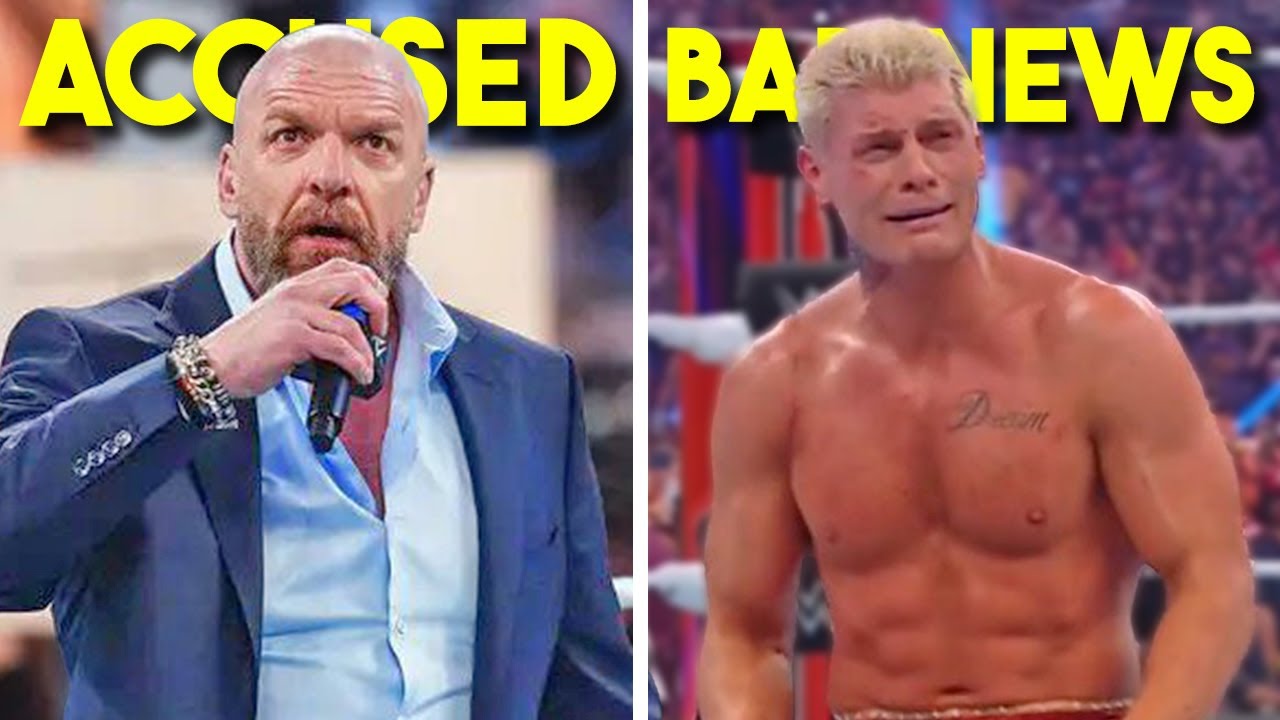 Triple H Accused…Bad News For Cody Rhodes…WWE Star Possessed…Match Cancel…Wrestling News