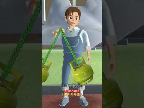 Sakura school simulator yuta main lato lato lucu | Main lato lato pake gas 3kg @RatuKecil #shorts
