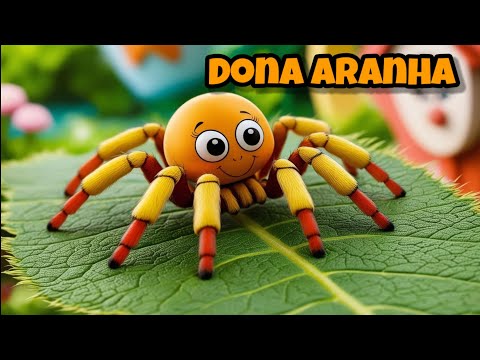 A DONA ARANHA - MÚSICA INFANTIL CLÁSSICA - DESENHO ANIMADO - CLIPE ANIMADO