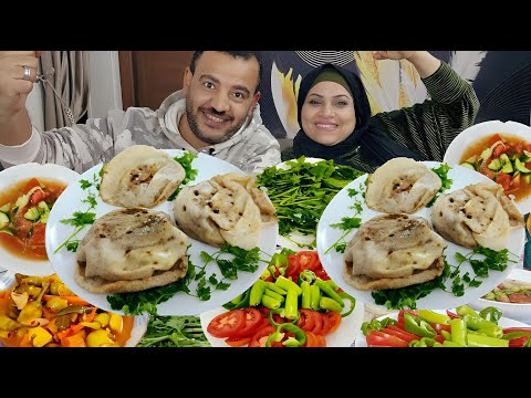 تحدي اكل / مع عربيه السمين والكبده اجيبها كده اجيبها كده هي كده العقاب اكل بالبق من غير الايد