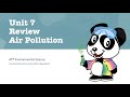Air Quality and Pollution Concepts