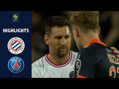 MONTPELLIER HÉRAULT SC - PARIS SAINT-GERMAIN (0 - 4) - Highlights - (MHSC - PSG) / 2021-2022
