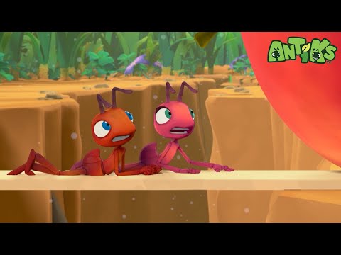 Crossing the Bridge! 🏔️ | ANTIKS 🐜 | Old MacDonald's Farm | Animal Cartoons for Kids