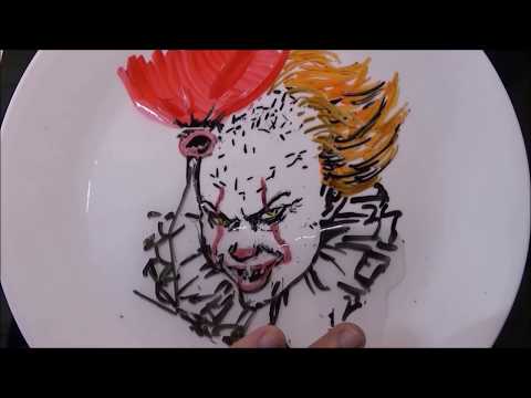 Como hacer que tus Dibujos Cobren Vida 2. Dibujando a IT (Pennywise). Dibujos Terror que se mueven