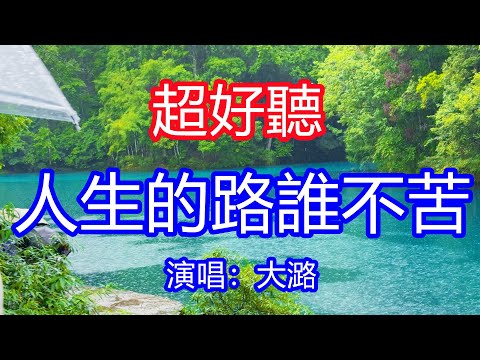 天呀！太好聽了，大潞超火傷感情歌《逝水流年》，獨特的嗓音，單曲循環聽不夠！時光穿梭在似水流年，訴說著人生的無奈和悲歡！唱的撕心裂肺，聽得痛哭流涕！貴州雨景！傷感情歌！療癒情歌！