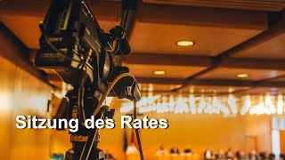 Sitzung des Rates, Donnerstag,11. Juni 2026, 17 Uhr