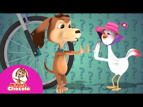 JUEGA Y ADIVINA TRANSPORTES | MI PERRO CHOCOLO | CANCIONES INFANTILES #cancionesinfantilesenespañol