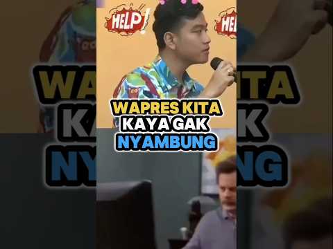 INI ALASAN KENAPA WAPRES KITA SELALU MENGHINDAR DARI PERTANYAAN MAHASISWA #gibran #jokowidodo