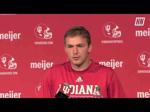 Indiana University Football Presser: Connor Bazelak 9/12