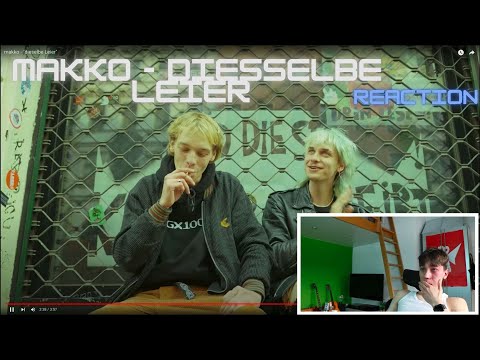 HEFTIG! makko - dieselbe Leier // Reaction - Wer ist Makko? Was ist Bafög? Wildes Video!
