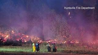 YouTube video thumbnail: Burn Bans Still in Effect as Wildfires Rage Across Arkansas