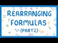 Rearranging Equations and Subject Terms