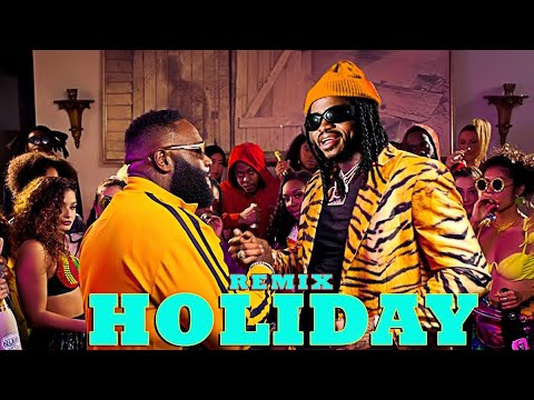 Diamond Platnumz ft Rick Ross & Khalil Harrison - Holiday Remix (Official Music Video) #4k