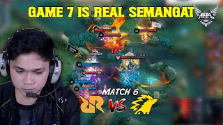 GAME 7 IS REAL! RRQ VS ONIC MATCH 6 MPL FINAL