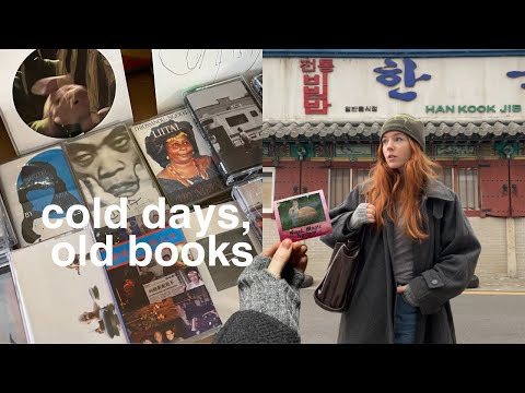 a gloomy girls guide to jeonju korea 📹 bookstore and cafe vlog