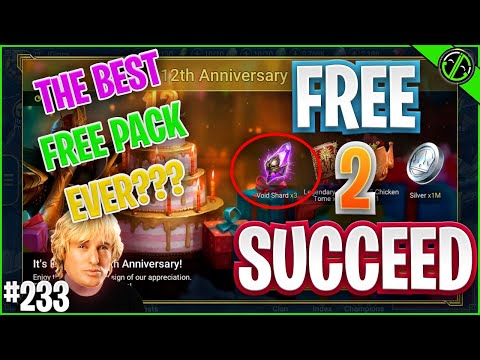 Free Voids & Lego Tome, INSANE 10x Tomorrow, & Building Rector Drath | Free 2 Succeed - EPISODE 233