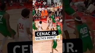 HIGHLIGHTS: Chris Cenac Jr. SHINES in Celtics (summer) debut ☘️ #bostonceltics #chriscenacjr #nba