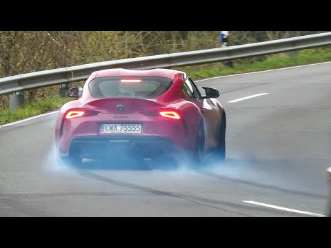 Cars Leaving Nürburgring Tankstelle - DRIFTS, 992 GT3 RS, 650HP RS3, Supra Mk5, Huracan EVO, M3 F80