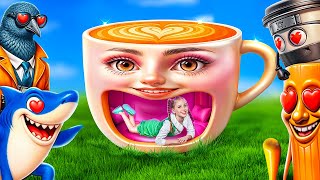 Extreme GLOW UP for Ballerina Cappuccina! We Built a Giant italian Brainrot Figure at Home!