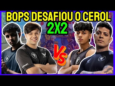 FX BOPS DESAFIOU CEROL E MANOMAX PARA O 2X2 E NÃO ACREDITOU NO QUE ACONTECEU NO FINAL !