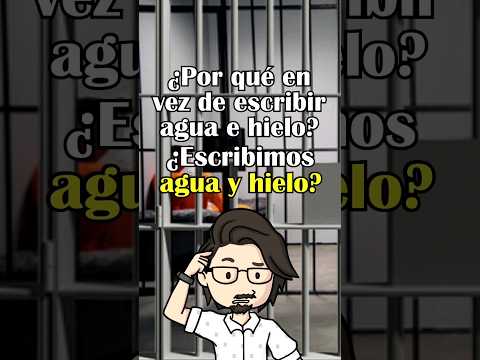 ¿Por qué no decimos agua e hielo? 😨
