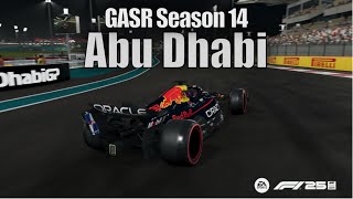 F1 25 - GASR Season 14 / Round 5 - Abu Dhabi [No Commentary]