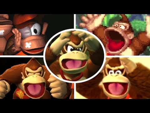 Evolution of Donkey Kong Deaths and Game Over Screens (1994-2018)