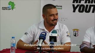 Africa Youth Cup 2023 Press Conference held at Estadio Nacional de Cabo Verde