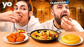 Probé COMIDA ESPAÑOLA con GUANYAR